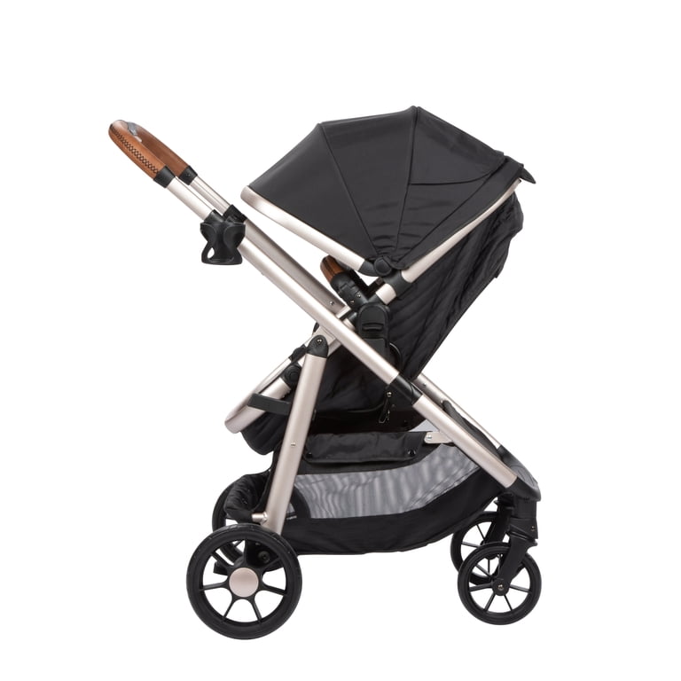 Monbebe Infant & Toddler 6-in-1 Modular Travel System, Black