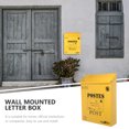thumbnail image 4 of TABLZONE Mail Boxes For House Outside Iron Weatherproof Design For Business Owners 1Pcs, 4 of 6