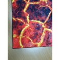 thumbnail image 4 of Hot Lava Rug, Lava Rug, Floor is hot Lava, Volcano Floor Rug C942 (70\u201dx110\u201d)=180x280cm, 4 of 8