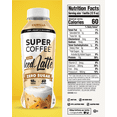 thumbnail image 4 of Super Coffee, Vanilla Latte, Protein Coffee, 12 fl oz Bottle, Cow Milk, 4 of 9