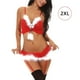 thumbnail image 1 of Lencería navideña Mujer Santa Correa Ropa de dormir Conjunto de camisola de encaje de malla sexy, XXL Guardurnaity XX000065-05, 1 of 7