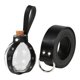thumbnail image 3 of Cinturón de cuero de PU Cinturón medieval Hecho a mano Creativo Cuero de PU Falda de cosplay Caminatas anillos negro, 3 of 9