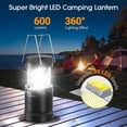 thumbnail image 2 of 4 Pack Camping Lanterns for Power Outages - Dimmable & 3 Color Modes,   Lantern, Collapsible, Water Resistant Lantern Flashlight for , Hurricane, Storms, Outdoor, 2 of 6