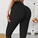 thumbnail image 5 of Pantalones de yoga para mujer Pantalones de fitness de cintura alta para entrenamiento de ocio (negro L) Sywqhk Para Estrenar, 5 of 7
