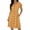 Orange-dress, variant on YFNNUP Women's Summer Dress Ruffle Sleeve Dresses Printed Flowy Button Down Sundress Casual V Neck Mini Dresses with Pockets Black M