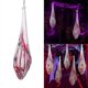 thumbnail image 2 of Hangings Skulls Head Covered with Spiders Web and Light Up Eye Decorations, 2 of 5