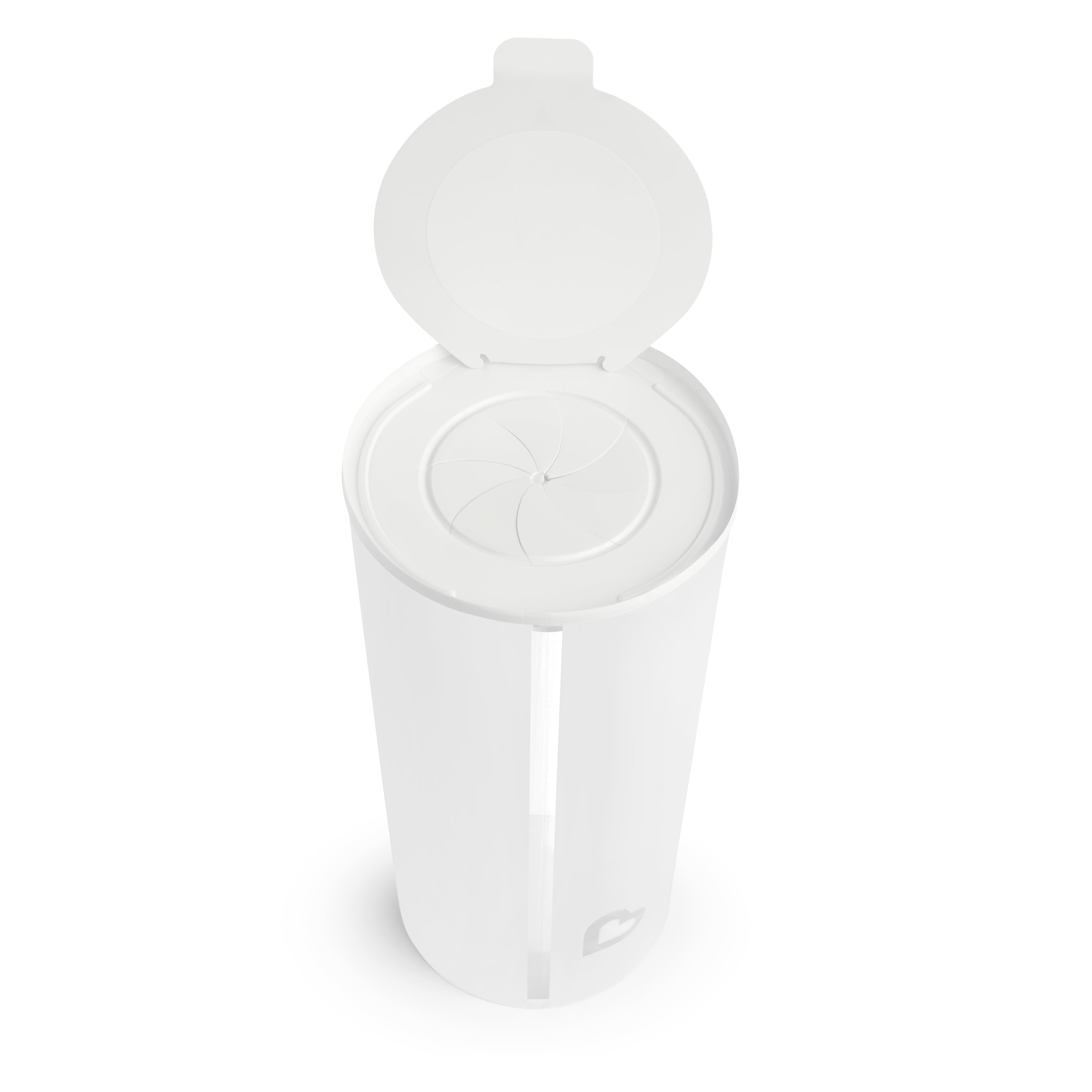 Munchkin® Toss™ Portable Disposable Diaper Pail, Holds 30 Diapers, White