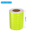 thumbnail image 2 of Uxcell Reflective Tape, 4" x 33 Ft Waterproof High Visibility Warning Safety Tape, Fluorescent Yellow, 2 of 6