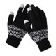 thumbnail image 1 of Guantes de pantalla táctil cálidos de punto de invierno para mujer (negro) brillar Electrónica, 1 of 2