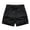 02_Black, variant on HNMKIU Women's Plus Size Summer Ice Silk Loose Fit Thin Shorts Mid Length Casual Pants with Drawstring 02_Black,L
