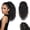 Black, variant on Brown Ponytail Extension 18" Curly Wavy Pony Tail Claw Multi Layered Clip on Ponytail Extension Fluffy Natural Looking Synthetic Hair Piece for Women