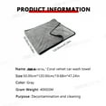 thumbnail image 3 of SEAMETAL 120x50cm Microfiber Car Wash Towel Ultra-Soft Car Cleaning Towels High Absorbent Drying Cloth for Car Detailing Care, 3 of 9