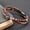 style 1, variant on 6mm Beads Bracelets Braided Cuff Leather Natural Agate Stone Brown Bracelets with Stainless Steel Magnetic Clasp Mens Jewelry Gift