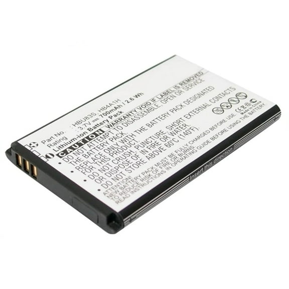 Batteries N Accessories BNA-WB-L9492 Cell Phone Battery - Li-ion, 3.7V, 700mAh, Ultra High Capacity - Replacement for ATT HB4A1H Battery