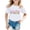 A-White, variant on Wxolcjlv Toddler Girls Graphic Tshirt Kindergarten Theme Printing Short Sleeve Round Neck Tee Tops School Cute Tee Tops,Sizes 1-2