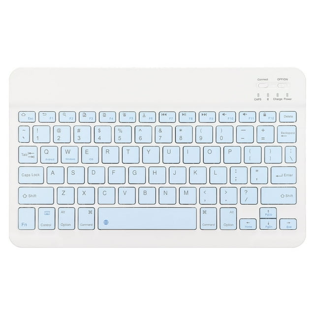 Clavier et Souris pour Tablette de 10 Pouces, Combo, Clavier Portable Ultra Mince Rechargeable, pour, IOS, Téléphone Cellulaire pour Tablette