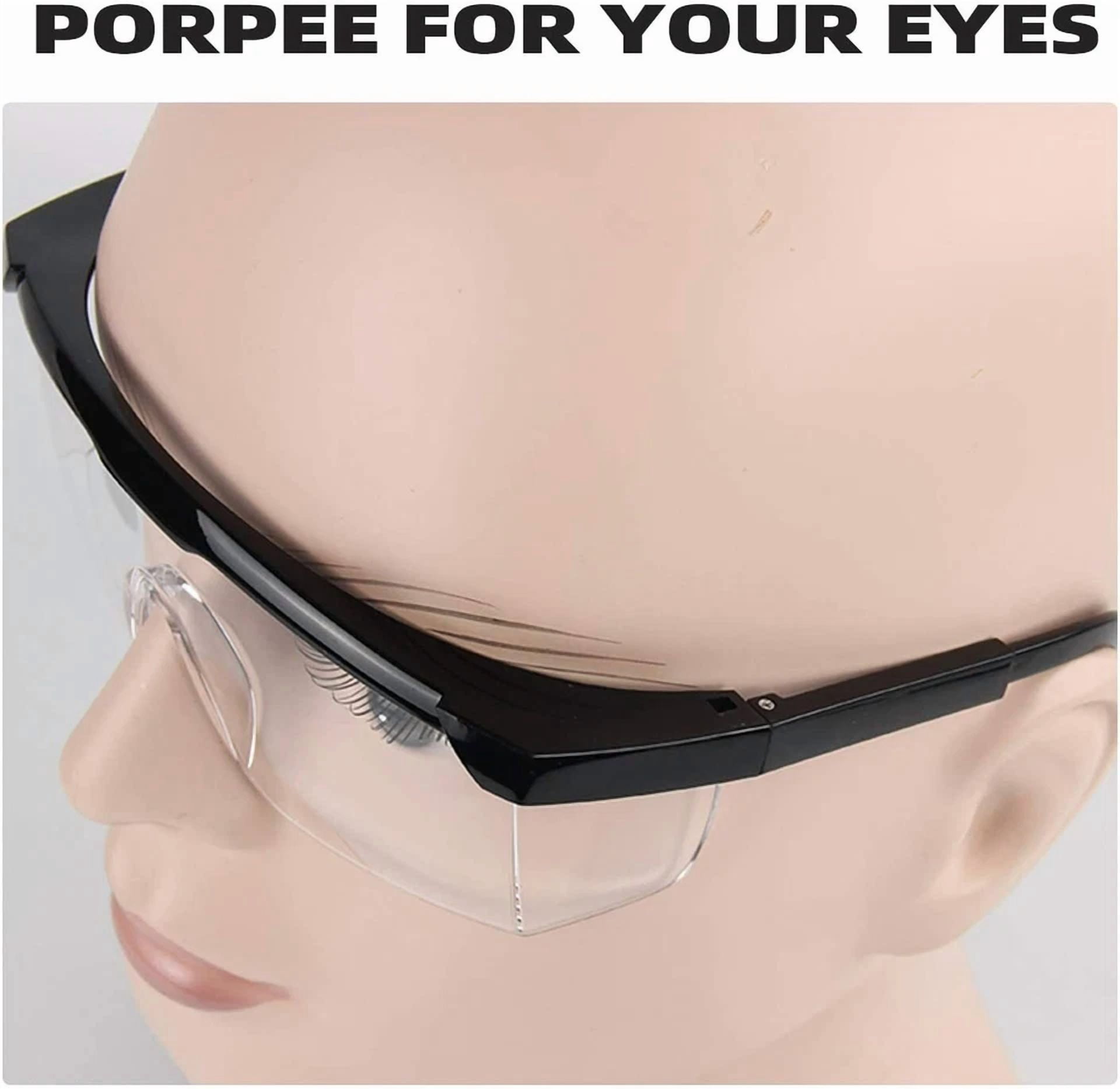 CIRCLE- 3 Pcs Clear Safety Goggles Glasses Anti Fog Lens Work Lab Protective Chemical
