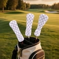 thumbnail image 3 of Golf Head Covers for Woods and Driver Fairway Hybrid Funny PU Leather Golf Club Head Covers for Women Men Golf Accessories for Halloween Christmas Birthday Present, 3 of 6