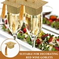 thumbnail image 5 of Greenadscape 10pcs Graduation Cup Covers Golden Paper for Party Organizers Decorations, 5 of 5