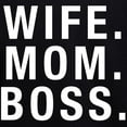 thumbnail image 3 of CafePress - Wife Mom Boss - Pullover Hoodie, Classic & Comfortable Hooded Sweatshirt, 3 of 4