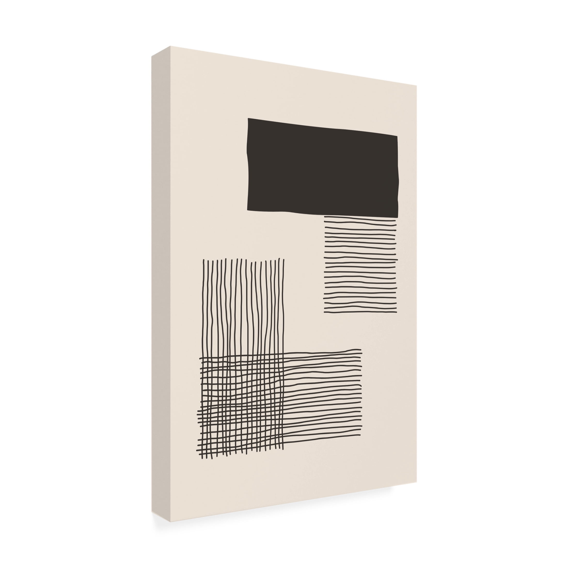 Trademark Fine Art jay stanley Dark Minimalism Series 2 Canvas Wall Art