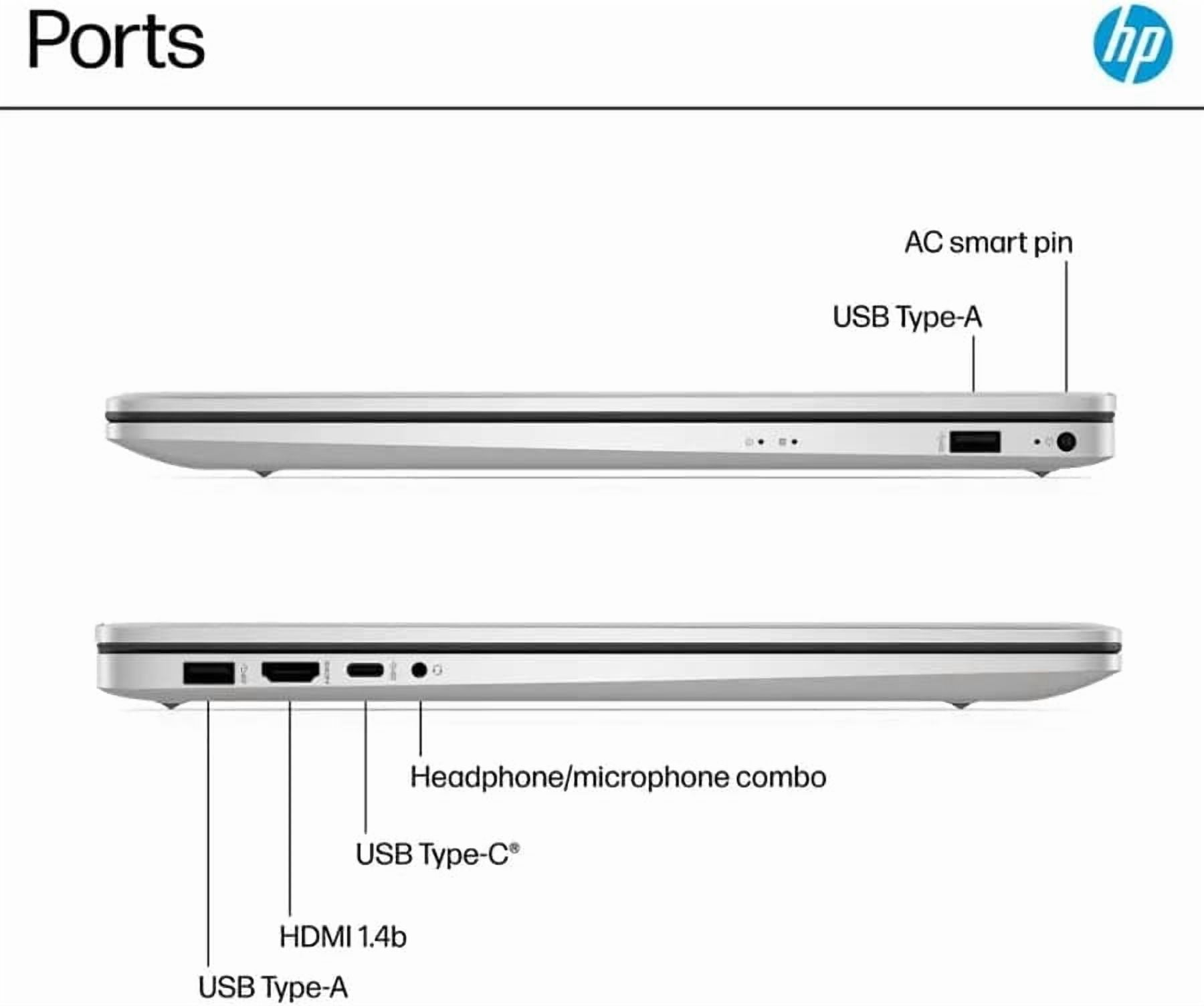 HP Newest 17 17.3" Full HD Laptop Computer For Student and Business, Intel Core i3-N305, Copilot AI Laptop, 8GB RAM, 256 GB PCIe SSD, Intel Iris Xe, Windows 11 Home,MS Lifetime Office,Gift Set