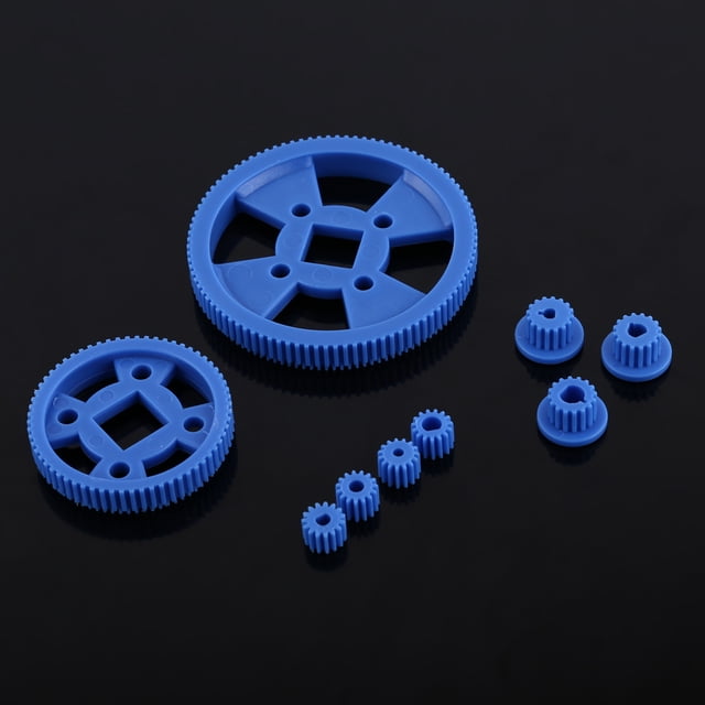 Gears Kits,Plastic Gears Pulley Belt Gears Pulley Motor Gear Set Proven Performance