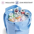 thumbnail image 2 of Bolsa aislante Cooler Fit & Fresh, a prueba de fugas, 18 latas, con forma de aciano, 2 of 6