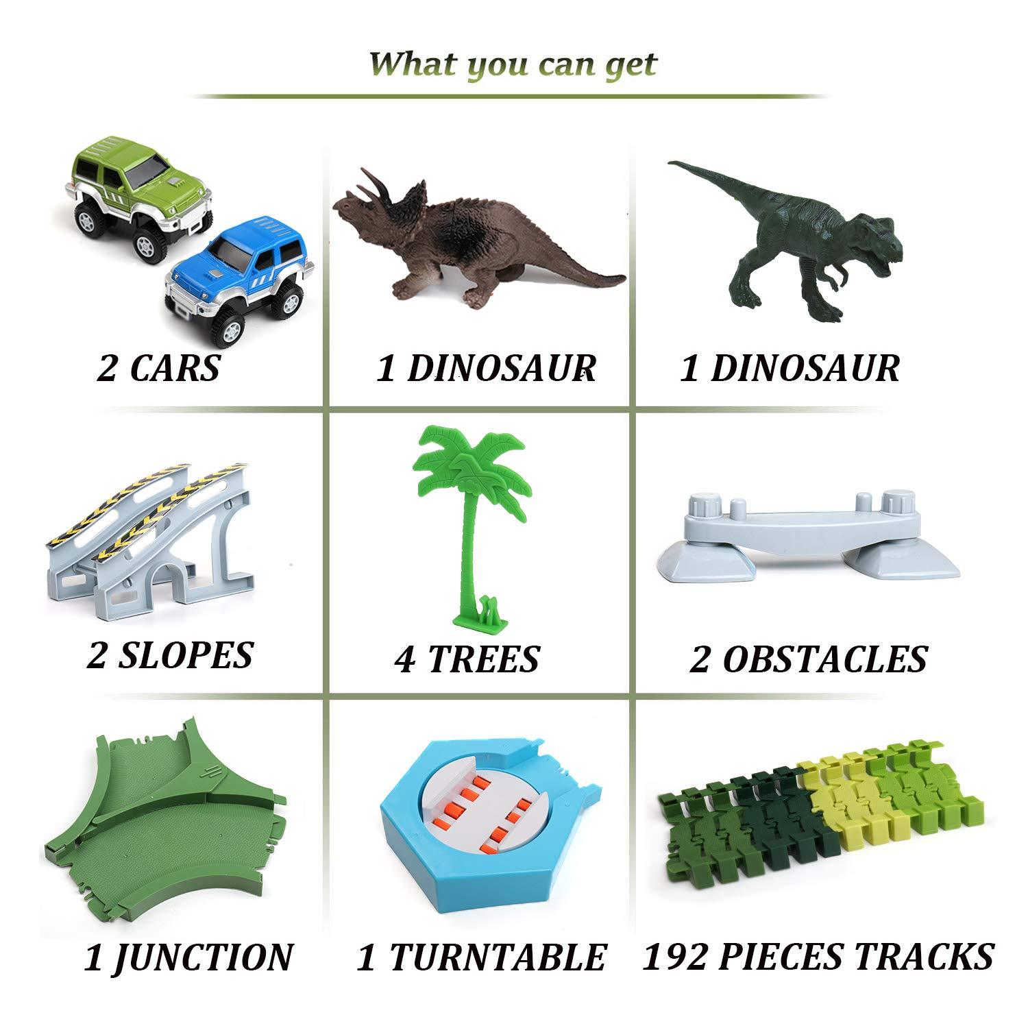 125 piece dinosaur adventure playset