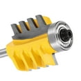 thumbnail image 4 of T-Slot Finger Joint Router Bit 1/2 Inch 1/4 Inch 6mm 8mm Shank Reversible for Woodworking Cutting, 4 of 9