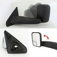 thumbnail image 2 of AKKON - For 02-08 Dodge Ram Extendable Towing Power Telescoping Wide Angle Side Mirrors Left + Right Pair, 2 of 7