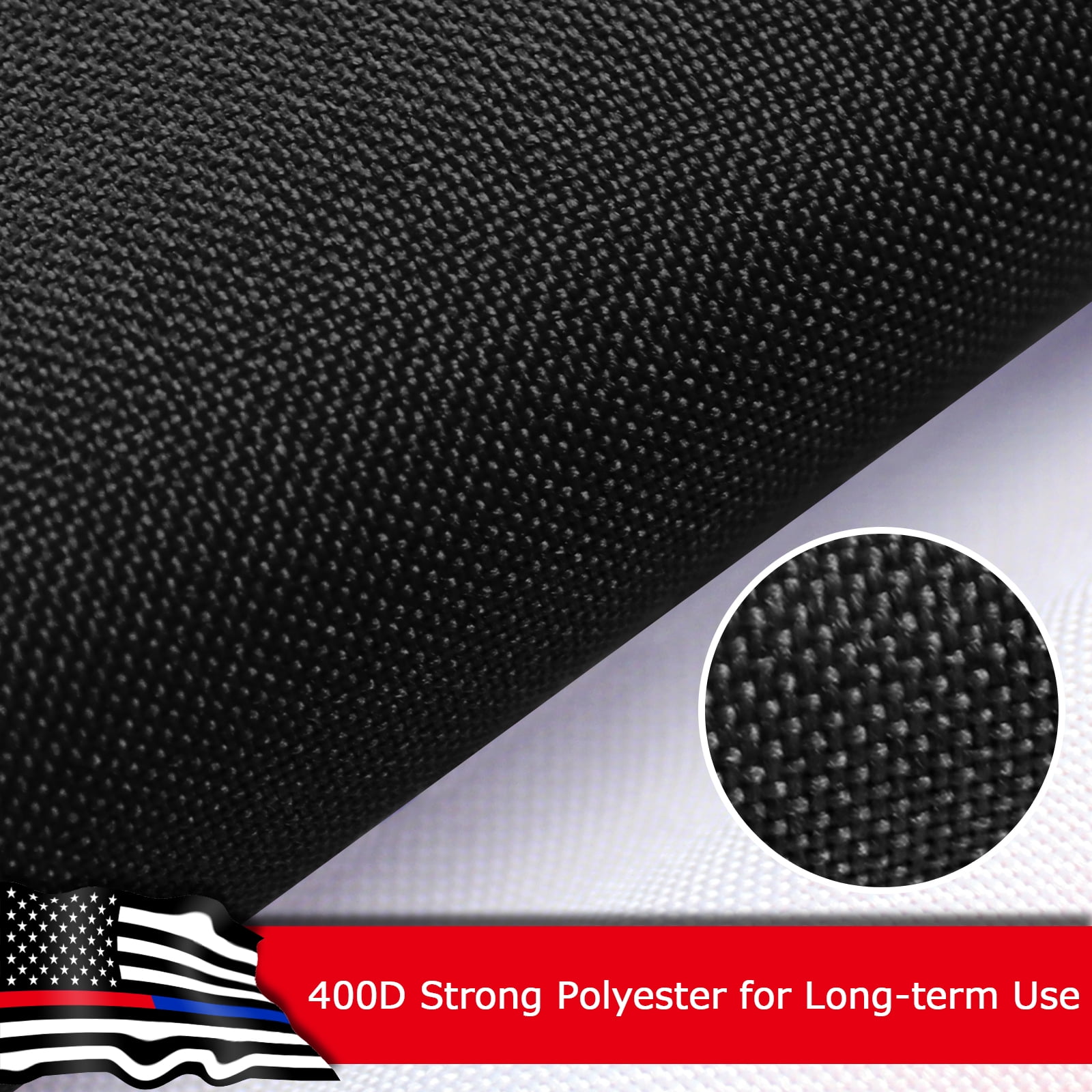 Thin Blue Red Line American Flag, 400D Heavy Duty Polyester, Double-Sided Printing, Quadruple Stitched Fly Hem, Fade Resistant, 2 Brass Grommets