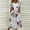 Red, variant on QUNYINEY Floral Spring Dresses for Women Short Sleeve Casual A-Line Dress Pleated Flowy Crew Neck Maxi Sundress