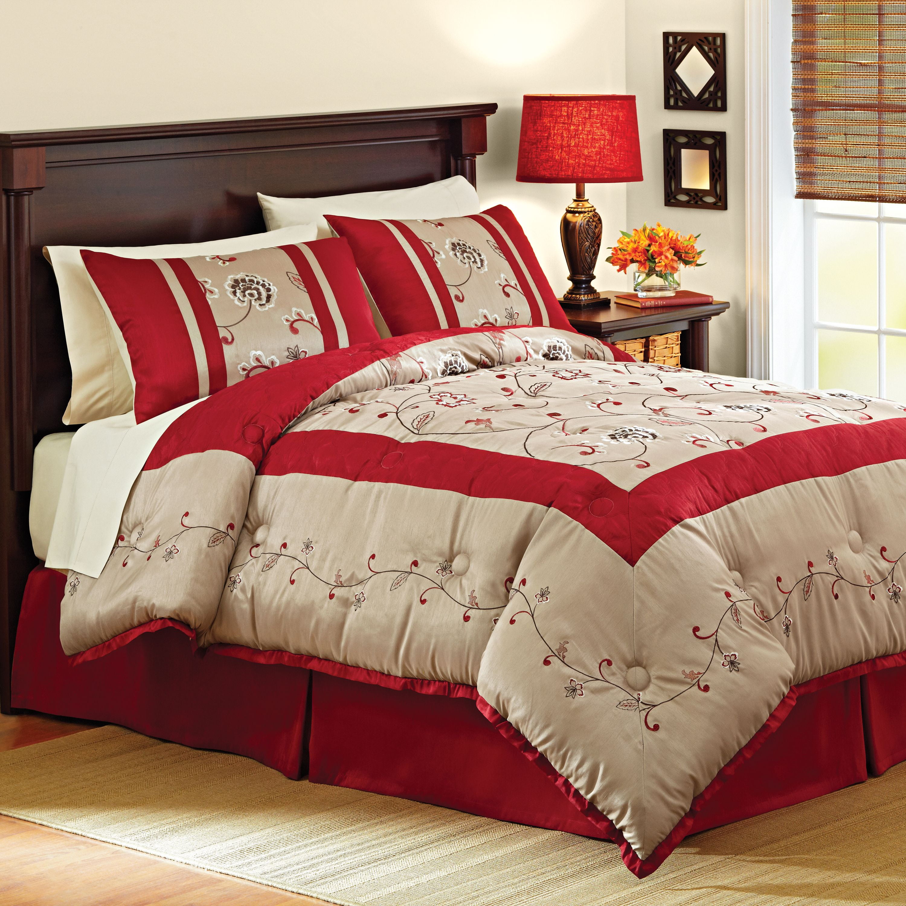 Better Homes & Gardens Full Juliet Comforter Set, 4 Piece