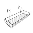 thumbnail image 1 of Tnarru Cubicle Hanging Basket for Office Plant Railing Shelf for Porch Fence Garden Single Layer Black, 1 of 8