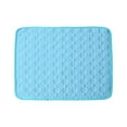 thumbnail image 3 of Universal Self-Cooling Pet Mat for Dogs & Cats - Summer Cooling Pad, Ice Silk Fabric, Soft & Comfortable, Fits Beds, Crates, Cars - Safe Non-Toxic Cooling Mat for Small to Large Pets, 3 of 7