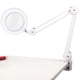 thumbnail image 2 of Lámpara de lupa con clip plegable, lámpara de anillo LED con lupa USB 5X para tatuaje (blanco), 2 of 8