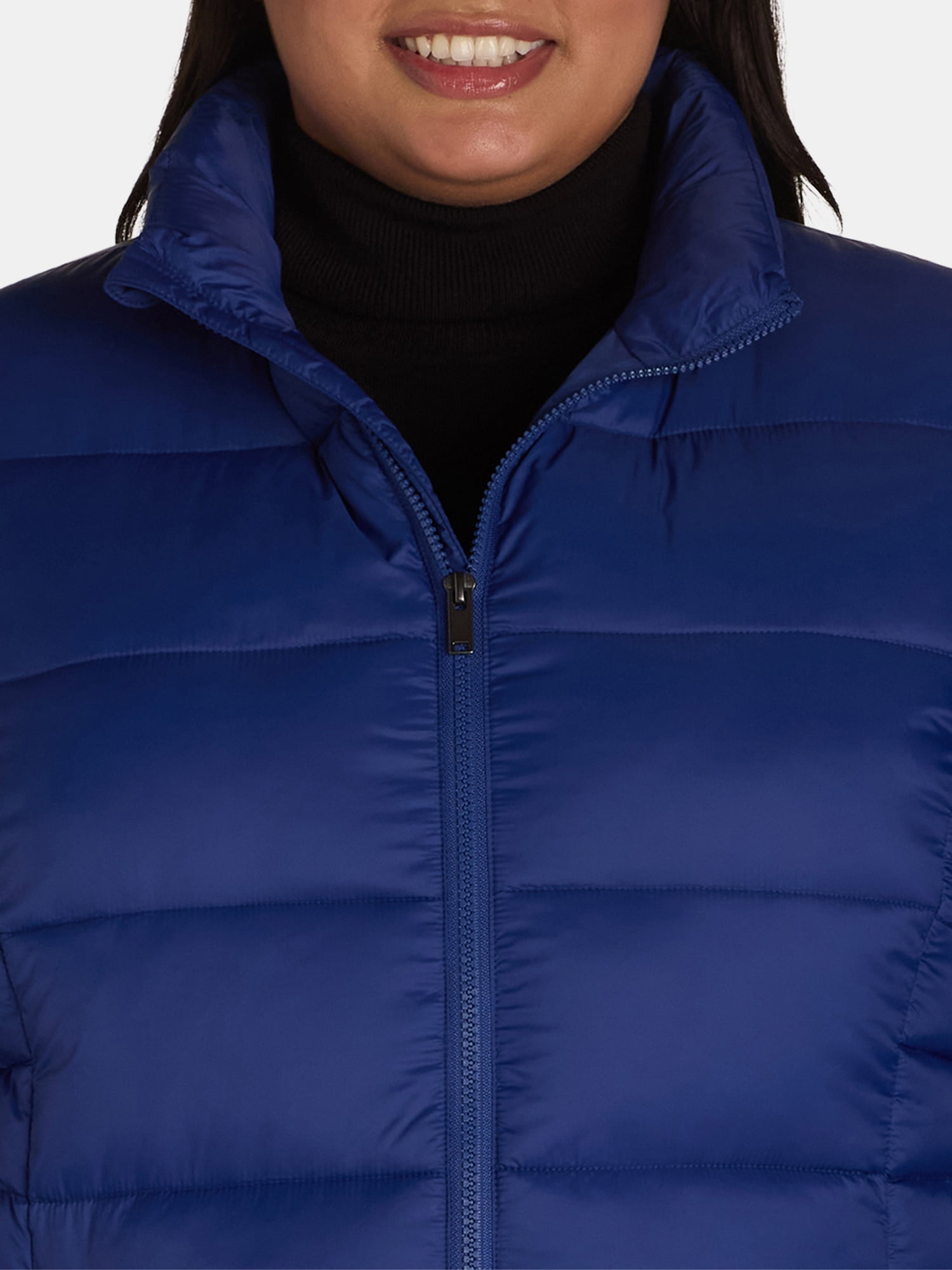Time and Tru Women's and Women's Plus Core Puffer, Sizes XS - 3X