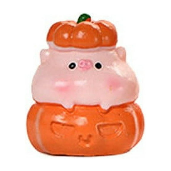 pdqouc Halloween Pumpkin Skeleton Figurine Decorations Resin Crafts Desktop Fish Tank Ornament Halloween Decor Creative Funny Holiday Party Decor Gifts Supplies