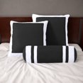 thumbnail image 3 of Ensemble de Couette Générique, 7 Pcs, Design Bicolore, Grand Lit, 3 of 4