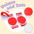 thumbnail image 3 of Rodilleras antideslizantes para bebés, rodilleras transpirables para gatear para protección del bebé, 3 of 5