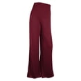 thumbnail image 5 of Otvok Womens High Waist Wide Leg Pants Workout Out Leggings Trousers Yoga Gym Flare Pants, 5 of 6