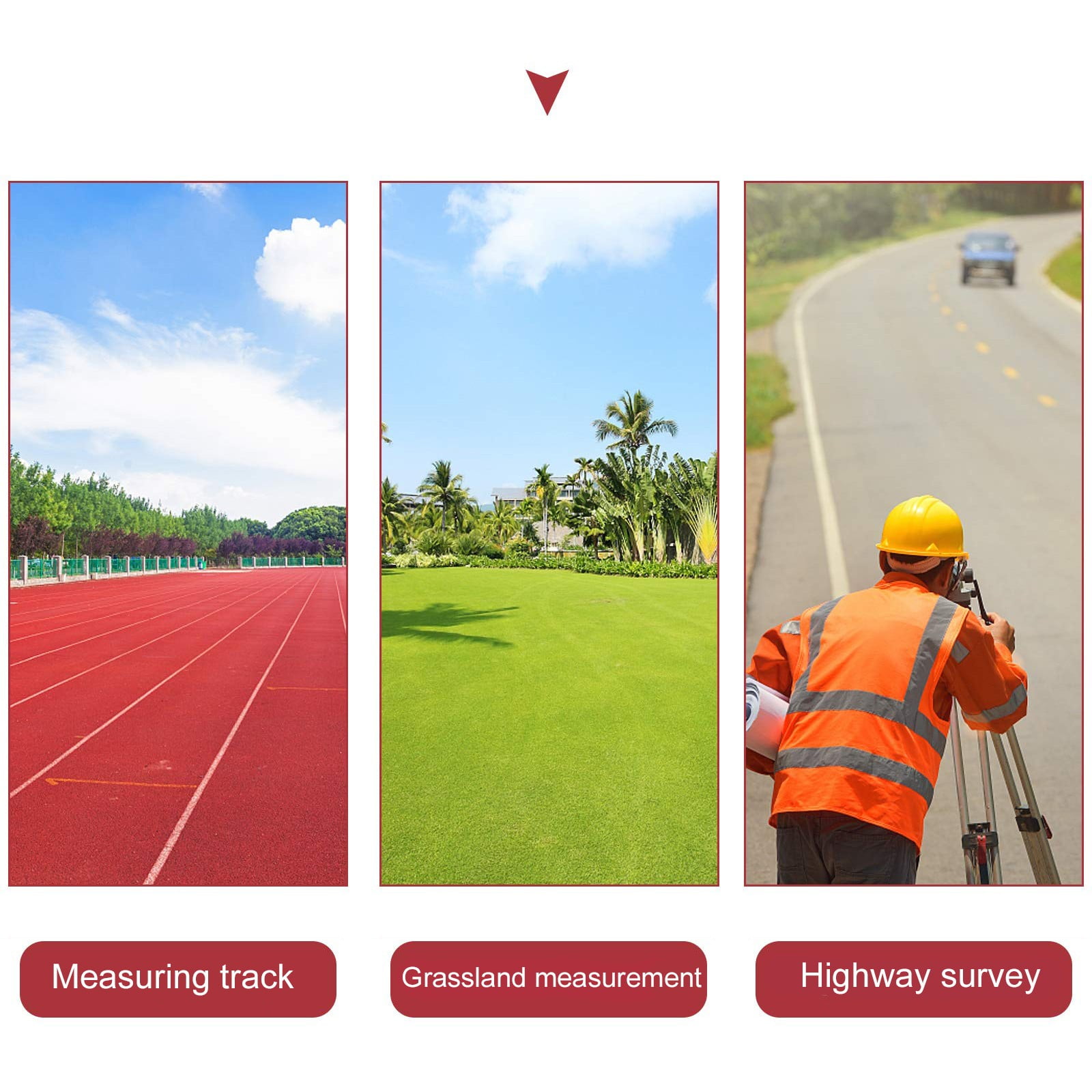 Pedty 1Pc Portable Plastic Leather Tape Measure 100 Meters,Tape Measure Plastic Leather 100 Tape Soft Measure Portable Measuring Tools