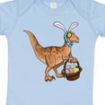thumbnail image 4 of Inktastic Easter Velociraptor with Bunny Ears Boys or Girls Baby Bodysuit, 4 of 5