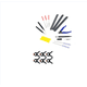 thumbnail image 1 of Perfect Seal Finisher, aplicador de boquilla de cartucho de 14 piezas, kit de herramientas de acabado de sellado de acero inoxidable para ventanas de baño de cocina, conexión de fregadero Adepaton FLD-4707, 1 of 1