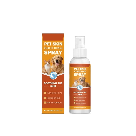 100ml Pet Skin Care Spray - Gentle Daily Use Spray For Clean And Comfortable Skin