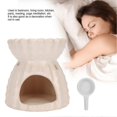 thumbnail image 4 of Essential Oil Burner Ceramic Aromatherapy Furnace Stove Candle Holder Home DecorWhite, 4 of 5