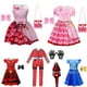 thumbnail image 2 of Nueva película The Rise of Red Ropa para niños Descendants 4 Disfraz de cosplay rojo para niñas Vestido de princesa de Halloween Vestidos de fiesta, 2 of 5