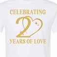 thumbnail image 4 of Inktastic 20th Anniversary Keepsake 20 Years Together T-Shirt, 4 of 5