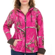 and Mossy Oak Women's Performance Camo Zip Front Hoodie